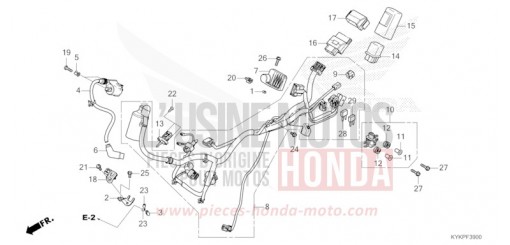 FAISCEAU DES FILS CRF110FP de 2023